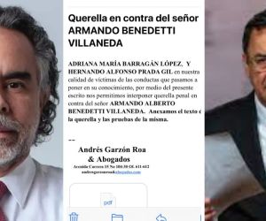 Armando Benedetti, Querella y Alfonso Prada