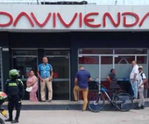 Banco Davivienda del barrio Centro.