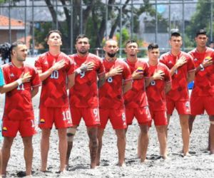 Selección Colombia de Fútbol Playa.