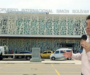 Nelson Rodríguez Cruz, gerente de Aeropuertos de Oriente S.A.S., estuvo este martes en el Concejo.