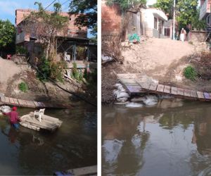 Así debe transportarse la comunidad tras la ausencia de un puente.