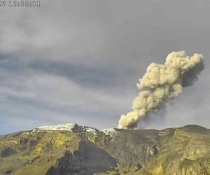 Volcán Nevado del Ruiz.