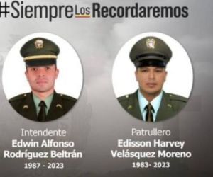 Víctimas fatales del atentado con explosivo en Meta