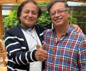 Juan Fernando y Gustavo Petro.