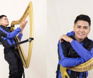 Solaín Rosillo interpreta el Arpa en Estados Unidos