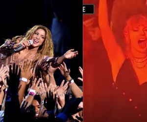 Taylor Swift reaccionó muy emocionada ante la presentación de Shakira en los VMAs.