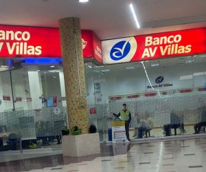 Banco AV Villas donde se cometió el taquillazo.