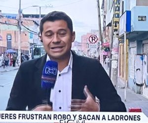 Periodistas de RCN les robaron sus equipos de grabación mientras hacían un reportaje.