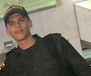 Jack Daniels García Peñaloza, auxiliar de la Policía muerto.