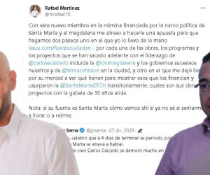 Jean-Pierre Serna denunció a Rafael Martínez.