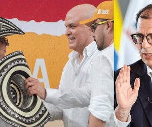 Presidente Petro, Mancuso y exfical Barbosa 