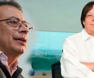 Gustavo Petro y César Lorduy.