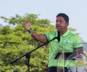 Pablo Vera en foro de candidatos de la Unimagdalena.