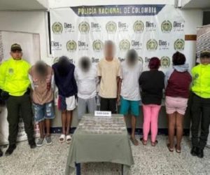 Capturados por la Policía.