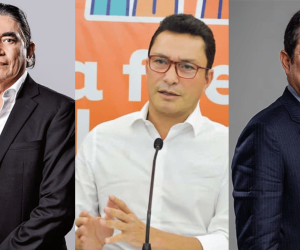 Gustavo Bolívar, Carlos Caicedo y Germán Vargas Lleras