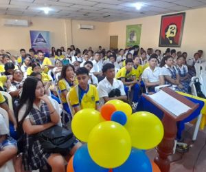 UNIMAGDALENA participó como invitada de evento de socialización de oferta académica a alumnos de la IED Luis Carlos Galán de Plato.  