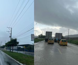 Lluvias en Santa Marta