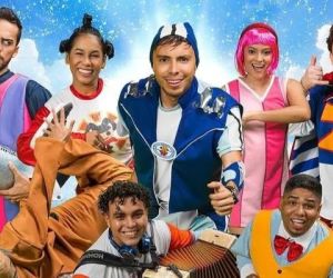 el topi junto a los participantes de la nueva versión vallenata. 
