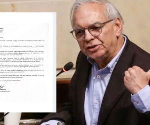 Carta de renuncia de Ricardo Bonilla.