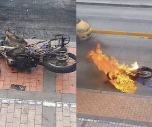 Foto del presunto ladrón. 