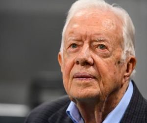 Jimmy Carter, expresidente. 