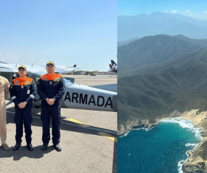 Sobrevuelo Capitanía de Puerto de Santa Marta