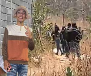 Jóvenes hallados sin vida en una trocha en la vereda Ojo de Agua.