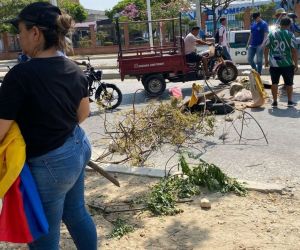 Bloqueos en Santa Marta