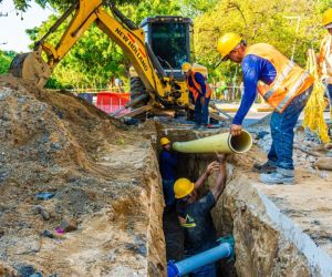 Obras de reposición en El Cundí