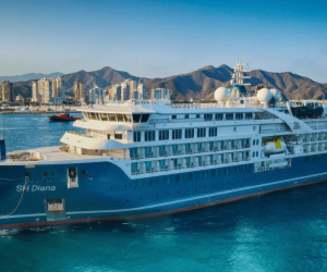 El crucero SH Diana recaló por primera vez en el Puerto de Santa Marta