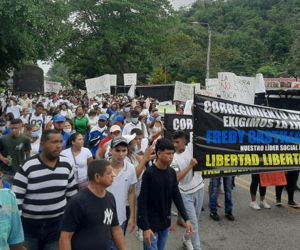 Protestas en la Troncal del Caribe