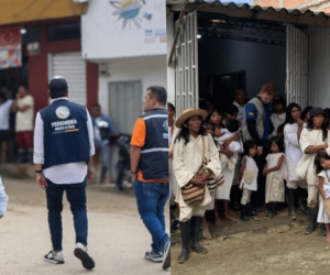 Autoridades revisan asistencia humanitaria en veredas del sector Uranio, Ciénaga