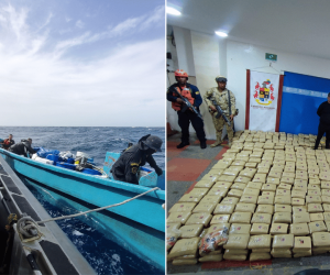 ¡Duro golpe! Guardacostas de Santa Marta interceptan gran cargamento de droga