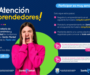 SantaMartket: Oportunidad para los emprendedores en la Fiesta del Mar 