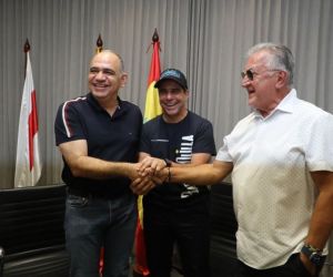 Reunión entre el alcalde Carlos Pinedo, el alcalde Alejandro Char y Superservicios, Dagoberto Quiroga.