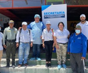 Comerciantes en Taganga