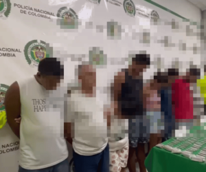 ¡Gran operativo! Desmantelan red de drogas en Santa Marta al servicio de las Acsn