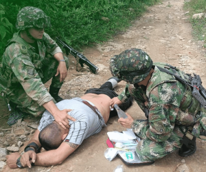 Tras un combate, el Ejército capturó a tres presuntos integrantes de las ACSN