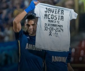 Radamel falcao ante la victoria con un mensaje dedicado a Javier acosta 