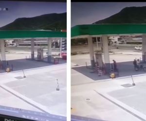 Asalto a estación de gasolina