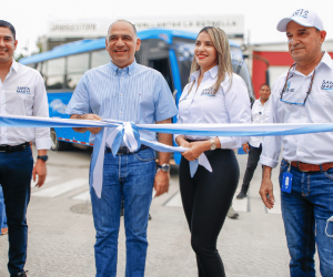 Inauguran terminal de transferencia y patio taller en Mamatoco