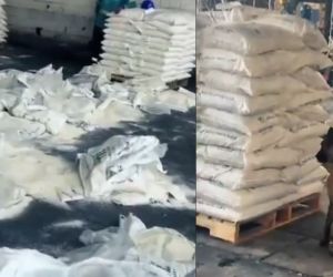 Incautación de droga.