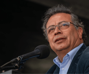 El Presidente Gustavo Petro.
