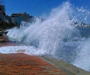 Oleaje en Santa Marta