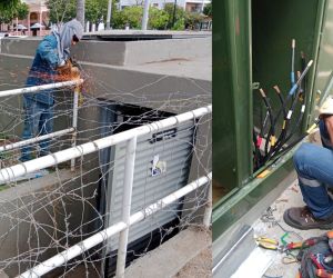 Restablecen el servicio eléctrico del Camellón de la Bahía   