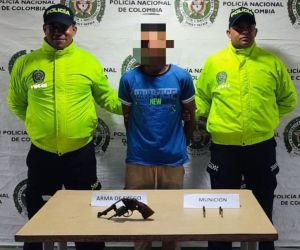 Hombre capturado en Ciénaga.