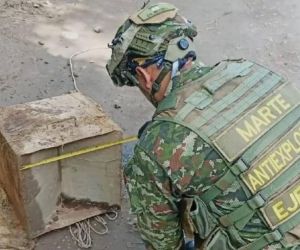 Un artefacto explosivo en la ruta Cúcuta-Santiago fue desactivado