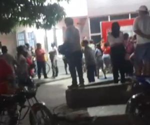 Camino Simón Bolívar anoche