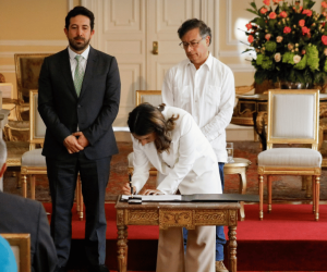 Toma de posesión Laura Sarabia