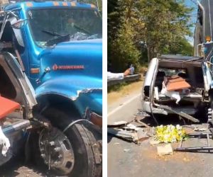 Accidente en Zona Bananera